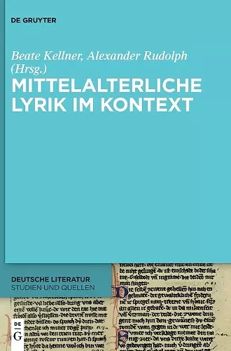 Mittelalterliche Lyrik Im Kontext cover