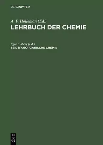 Anorganische Chemie cover