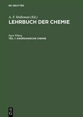 Anorganische Chemie cover