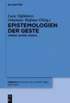 Epistemologien der Geste cover