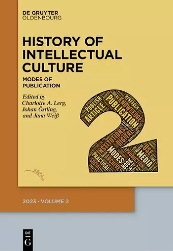 History of Intellectual Culture 2/2023 cover