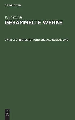 Christentum Und Soziale Gestaltung cover