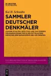 Sammler deutscher Denkmäler cover