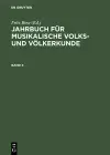 Jahrbuch für musikalische Volks- und Völkerkunde. Band 4 cover