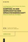 Korpora in der germanistischen Sprachwissenschaft cover