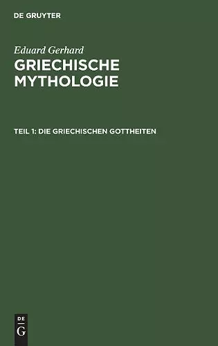 Die Griechischen Gottheiten cover