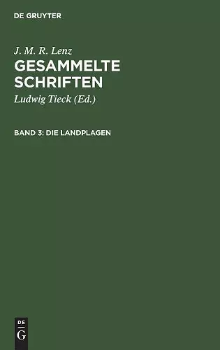 Die Landplagen cover