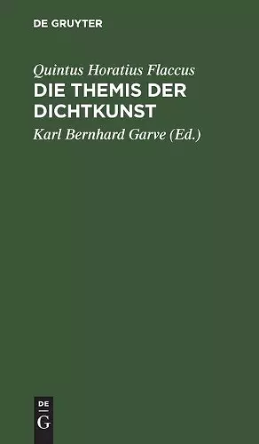 Die Themis Der Dichtkunst cover