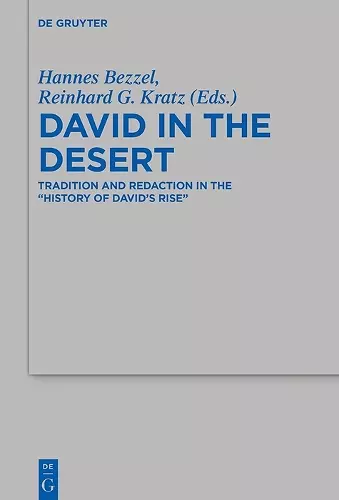 David in the Desert cover