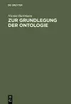 Zur Grundlegung Der Ontologie cover