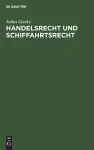Handelsrecht Und Schiffahrtsrecht cover
