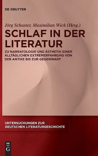 Schlaf in Der Literatur cover