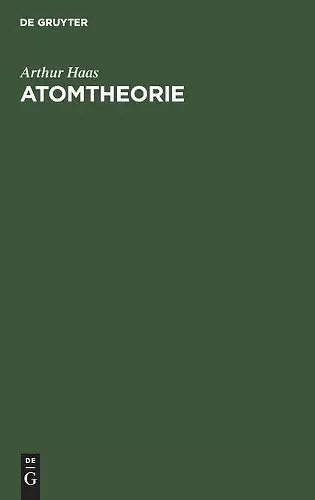 Atomtheorie cover