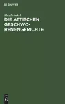 Die attischen Geschworenengerichte cover