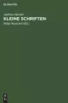 Kleine Schriften cover