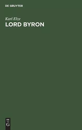 Lord Byron cover