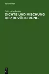Dichte und Mischung der Bevölkerung cover
