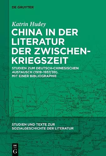 China in der Literatur der Zwischenkriegszeit cover