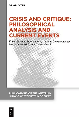 Crisis and Critique: Philosophical Analysis and Current Events cover