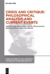 Crisis and Critique: Philosophical Analysis and Current Events cover
