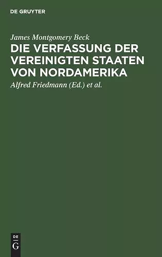 Die Verfassung Der Vereinigten Staaten Von Nordamerika cover