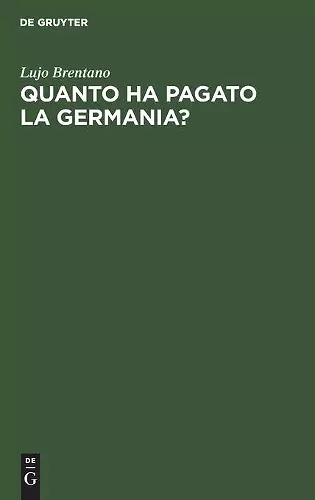 Quanto Ha Pagato La Germania? cover