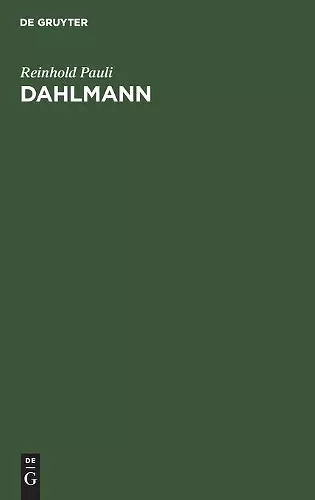 Dahlmann cover