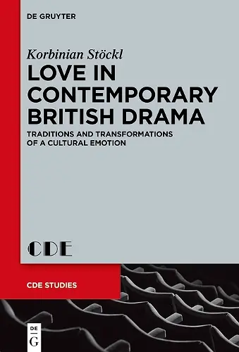 Love in Contemporary British Drama cover