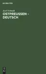 Ostpreussen - Deutsch cover