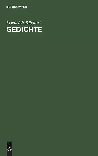 Gedichte cover