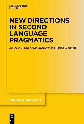 New Directions in Second Language Pragmatics cover