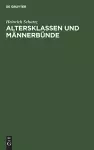 Altersklassen und Männerbünde cover