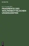 Fragmente Des Wolfenbüttelschen Ungenannten cover