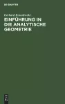 Einführung in Die Analytische Geometrie cover