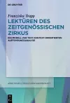 Lektüren des Zeitgenössischen Zirkus cover