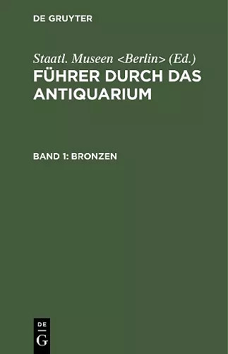 Bronzen cover