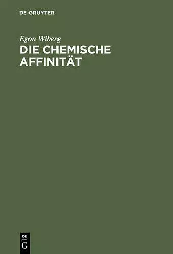 Die chemische Affinität cover