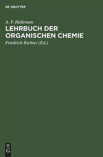 Lehrbuch der organischen Chemie cover