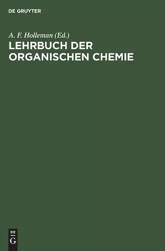 Lehrbuch der organischen Chemie cover