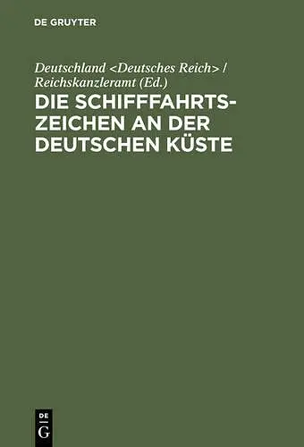 Die Schifffahrtszeichen an der deutschen Küste cover