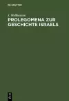 Prolegomena Zur Geschichte Israels cover