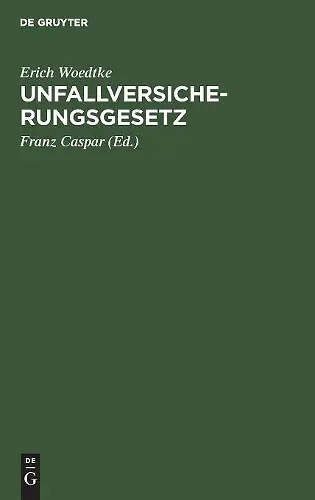 Unfallversicherungsgesetz cover