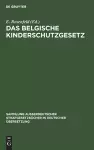 Das Belgische Kinderschutzgesetz cover