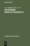 Gewerbegerichtsgesetz cover