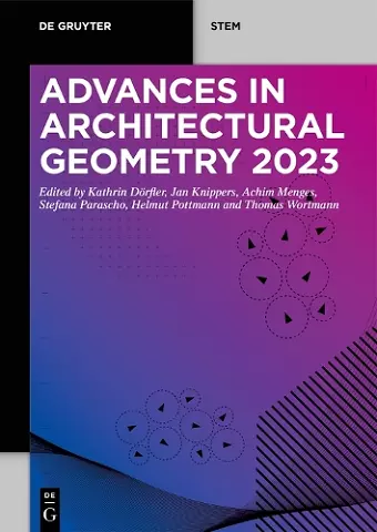 Advances in Architectural Geometry 2023 cover