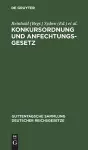 Konkursordnung Und Anfechtungsgesetz cover