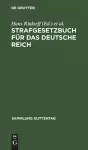 Strafgesetzbuch Für Das Deutsche Reich cover