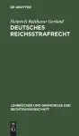 Deutsches Reichsstrafrecht cover