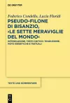 Pseudo-Filone di Bisanzio, ›Le sette meraviglie del mondo‹ cover
