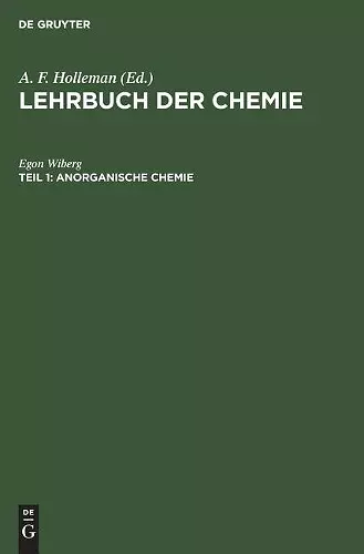 Anorganische Chemie cover